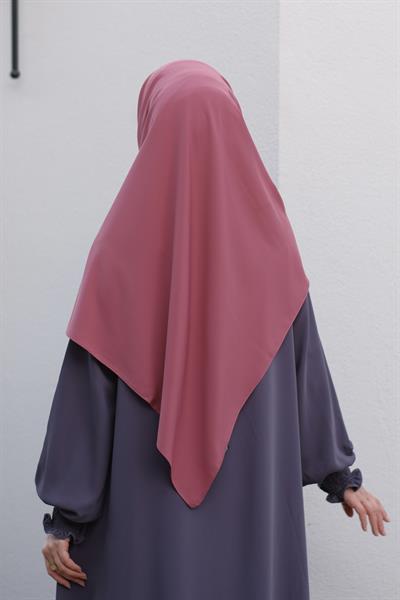 Medine İpeği Eşarp Gül Kurusu