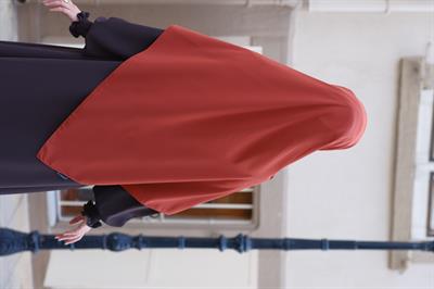 Medine İpeği Eşarp Kiremit