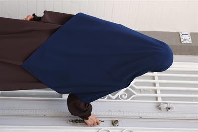 Medine İpeği Eşarp Lacivert