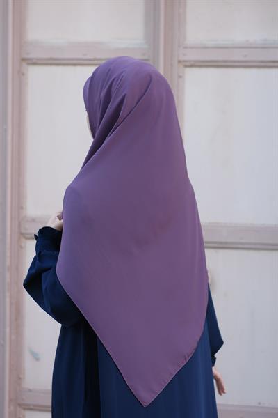 Medine İpeği Eşarp Mürdüm