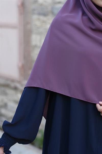 Medine İpeği Eşarp Mürdüm