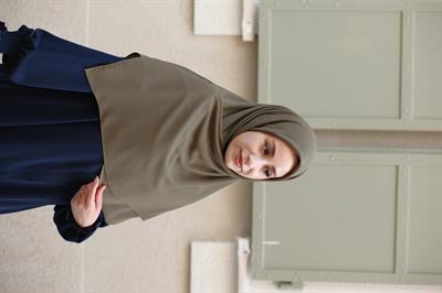 Medine İpeği Eşarp Soft Yeşil