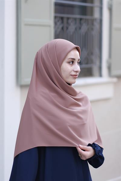 Medine İpeği Eşarp Sütlü Kahve