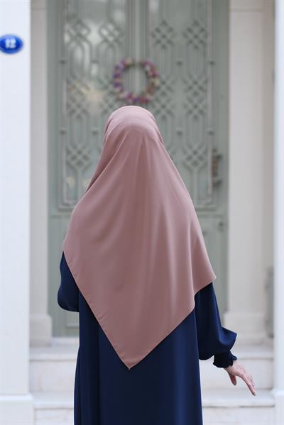 Medine İpeği Eşarp Sütlü Kahve