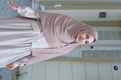 Medine İpeği Şal Bej