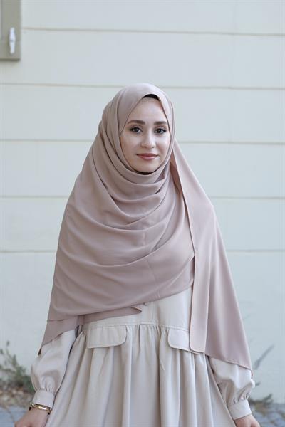 Medine İpeği Şal Bej