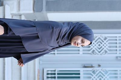 Medine İpeği Şal Füme