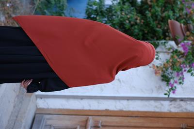 Medine İpeği Şal Kiremit