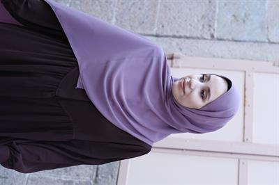 Medine İpeği Şal Lavanta