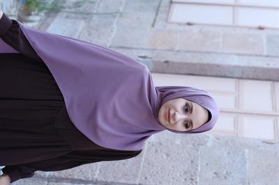 Medine İpeği Şal Lavanta