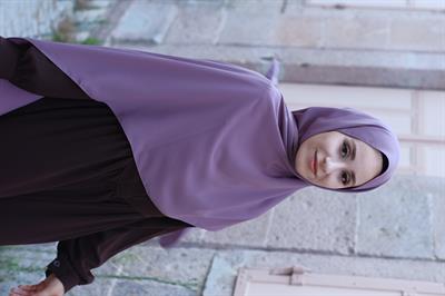 Medine İpeği Şal Lavanta