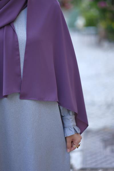 Medine İpeği Şal Mürdüm