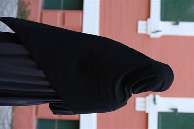 Medine İpeği Şal Siyah