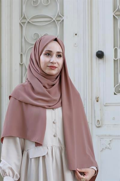 Medine İpeği Şal Sütlü Kahve