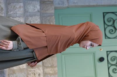 Medine İpeği Şal Taba