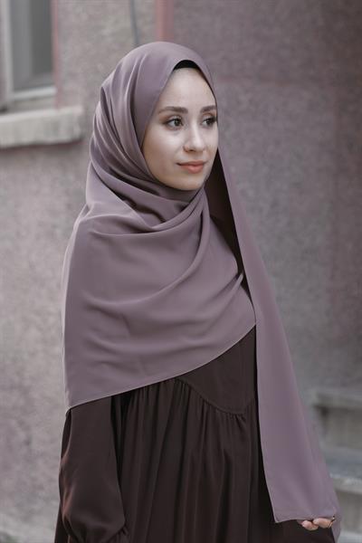 Medine İpeği Şal Vizon