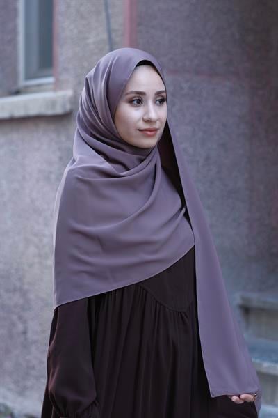Medine İpeği Şal Vizon