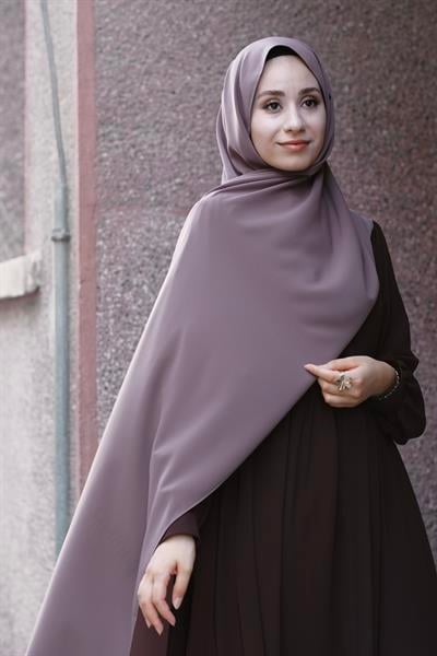 Medine İpeği Şal Vizon