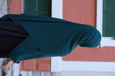 Medine İpeği Şal Zümrüt