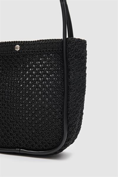 Örme Çanta Siyah
