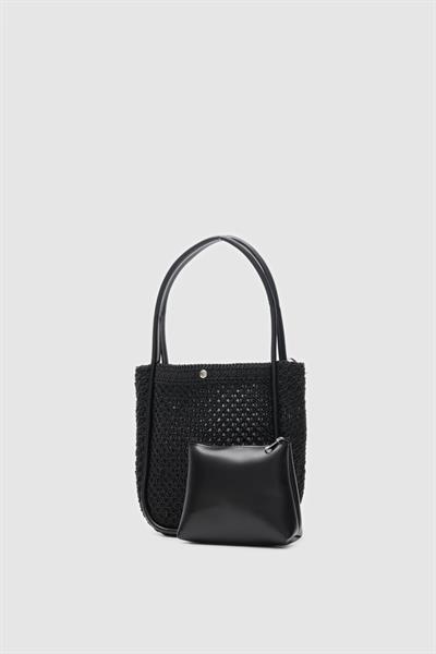 Örme Çanta Siyah