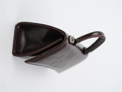 Oval Kavisli Çanta Acı Kahve