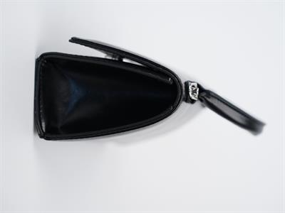 Oval Kavisli Çanta Siyah