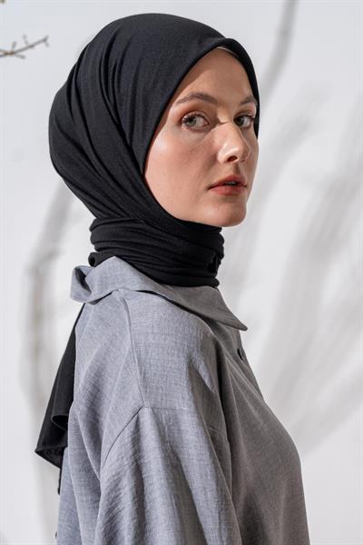 Penye Şal Siyah