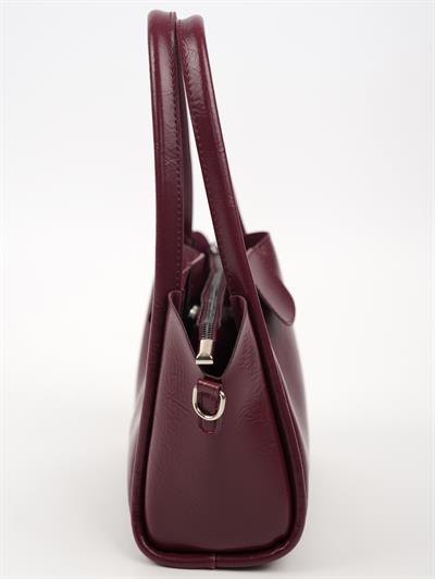 Suni Deri Çanta Bordo