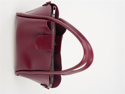 Suni Deri Çanta Bordo