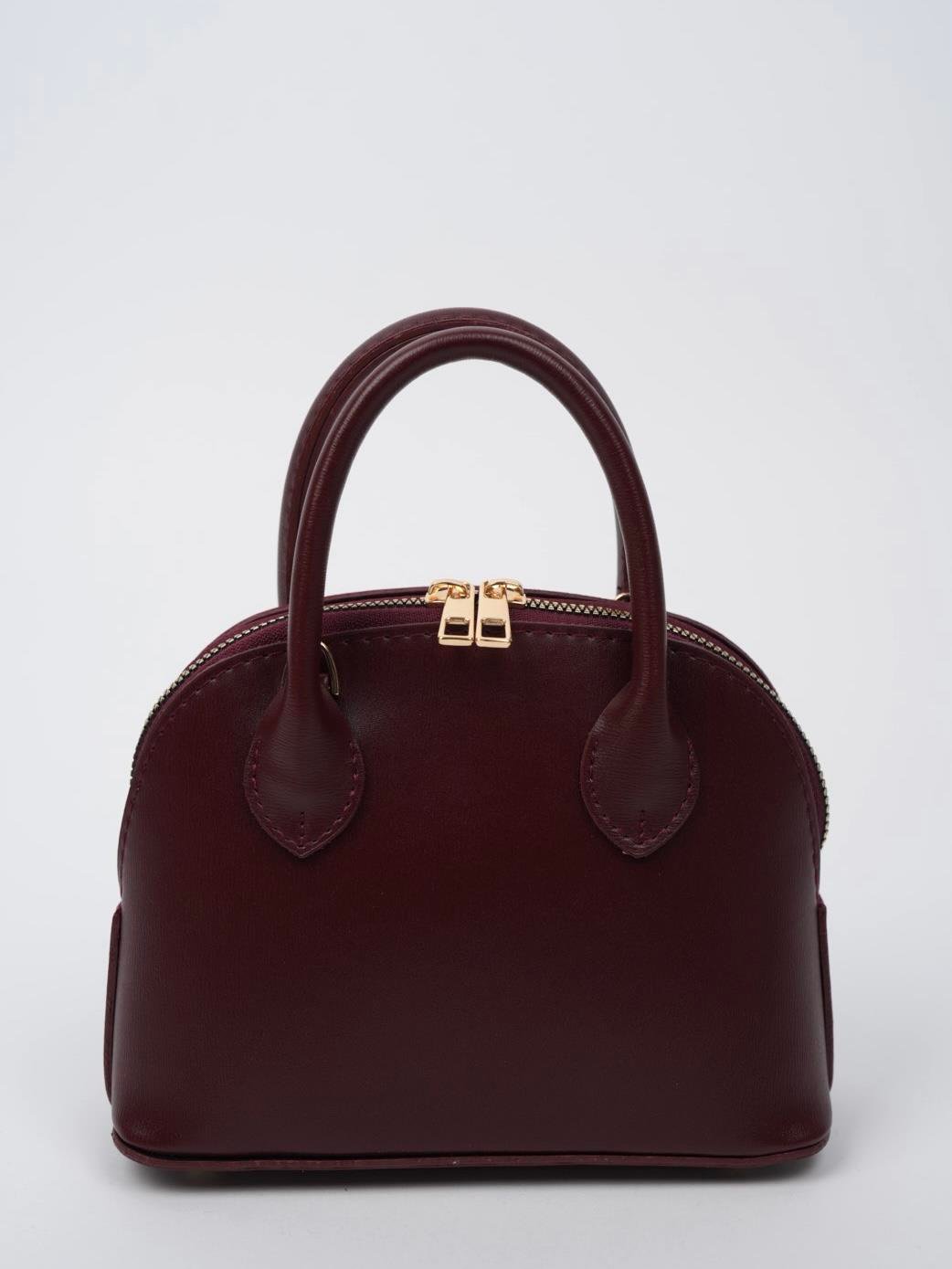 Küçük D Model Çanta Bordo
