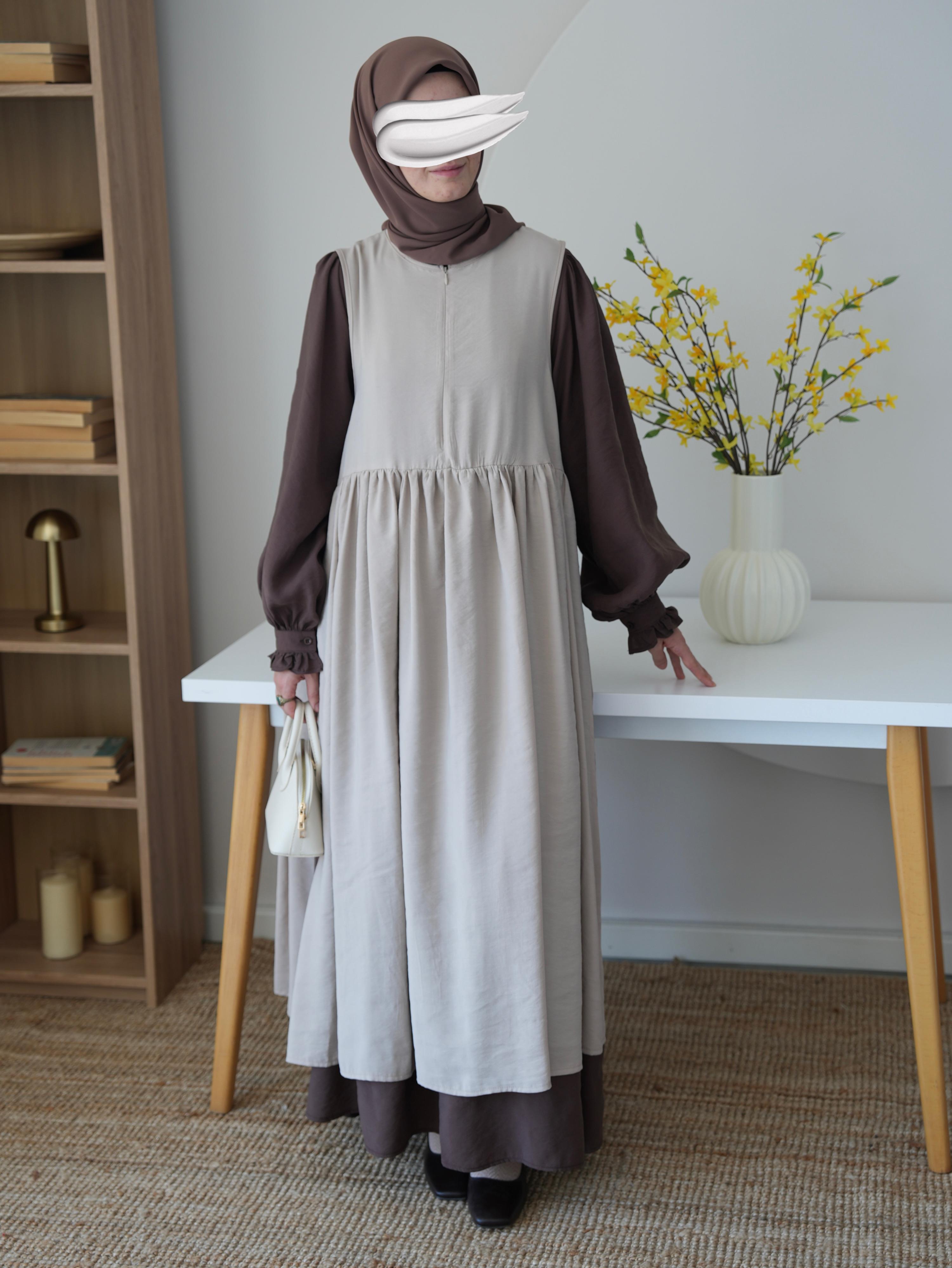 Modal Bağlamalı Jile Bej