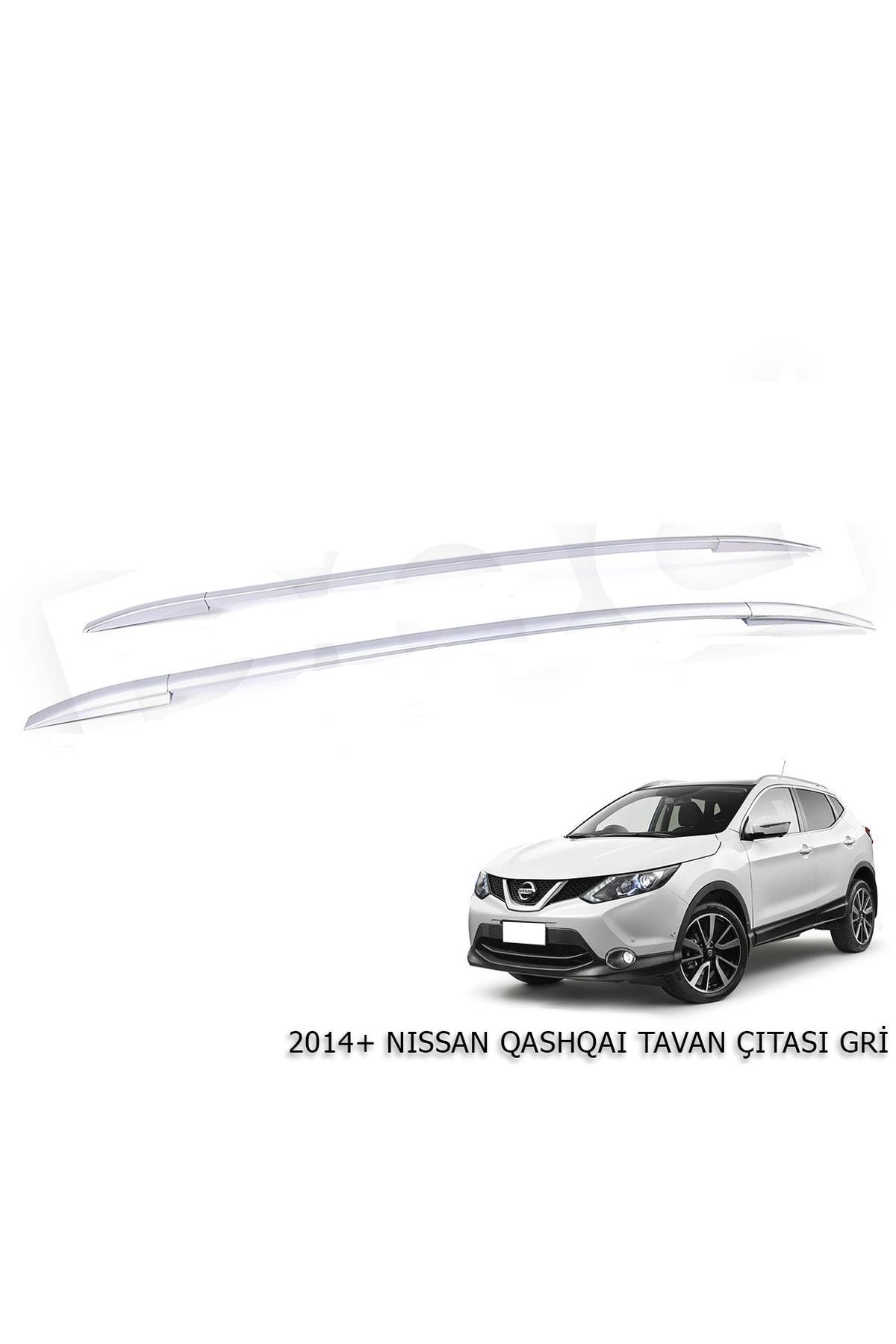 2014+ Nissan Qashqai Tavan Çıtası Gri