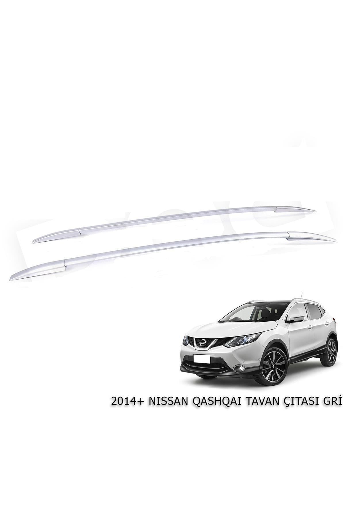 2014+ Nissan Qashqai Tavan Çıtası Gri