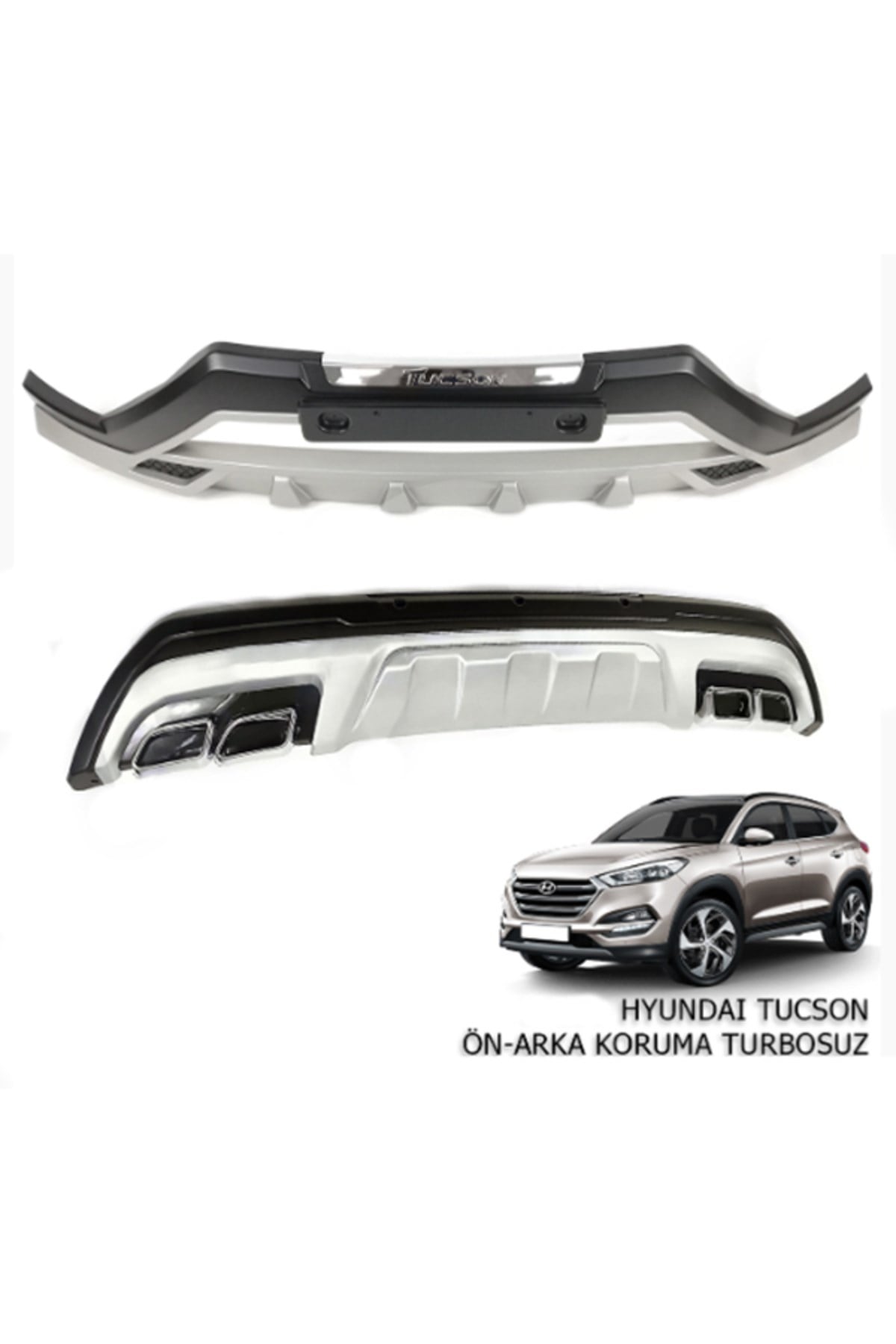 2015-2018 Hyundai Tucson Ön-arka Koruma Turbosuz