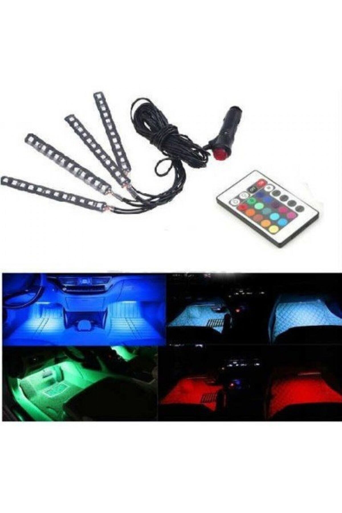 Ayak Altı Led {müziğe Duyarlı Ayak Altı Ledi }araç Içi Aydınlatma