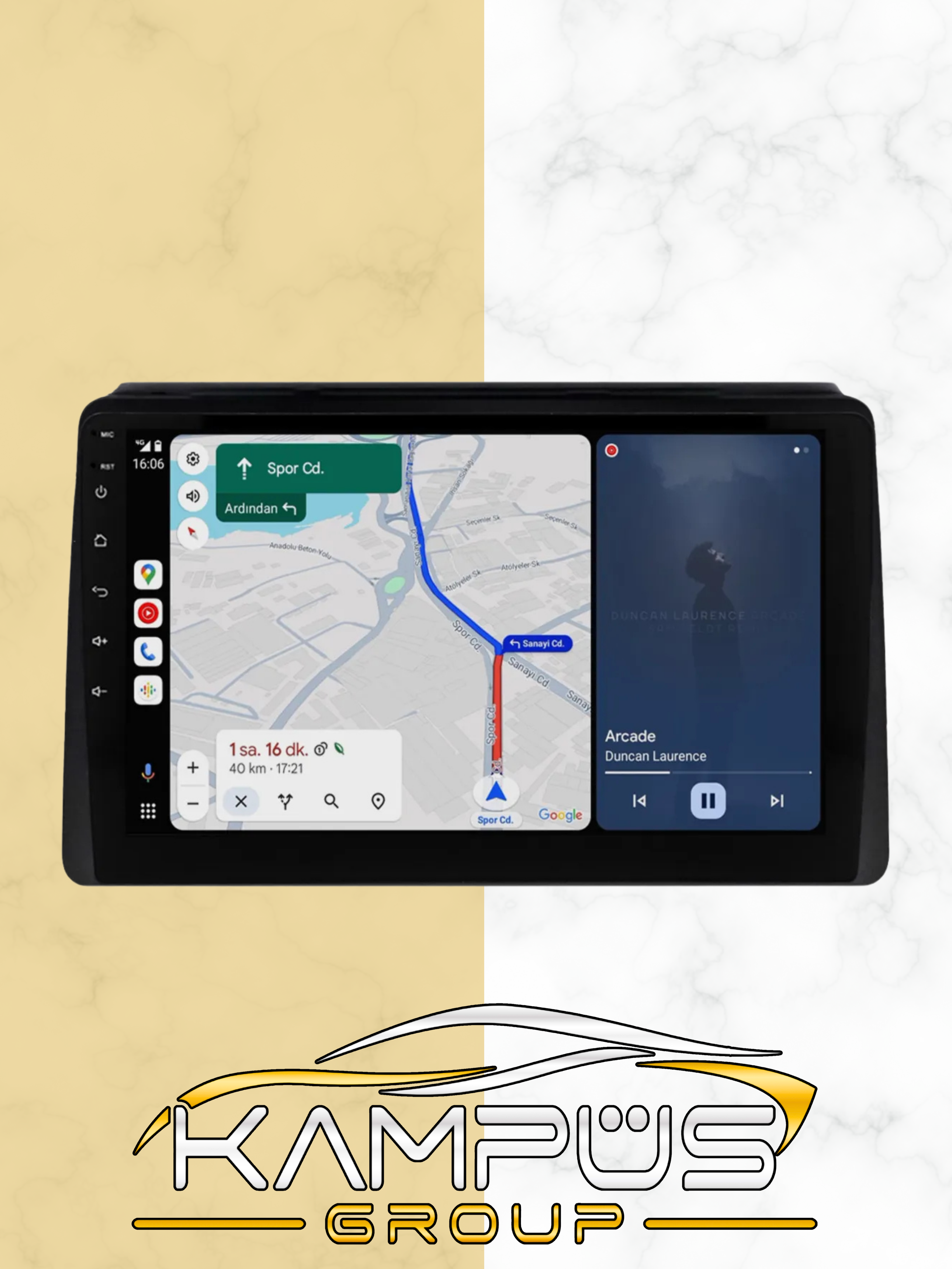 Dacia Duster 2018-2023 Android Oem Multimedya