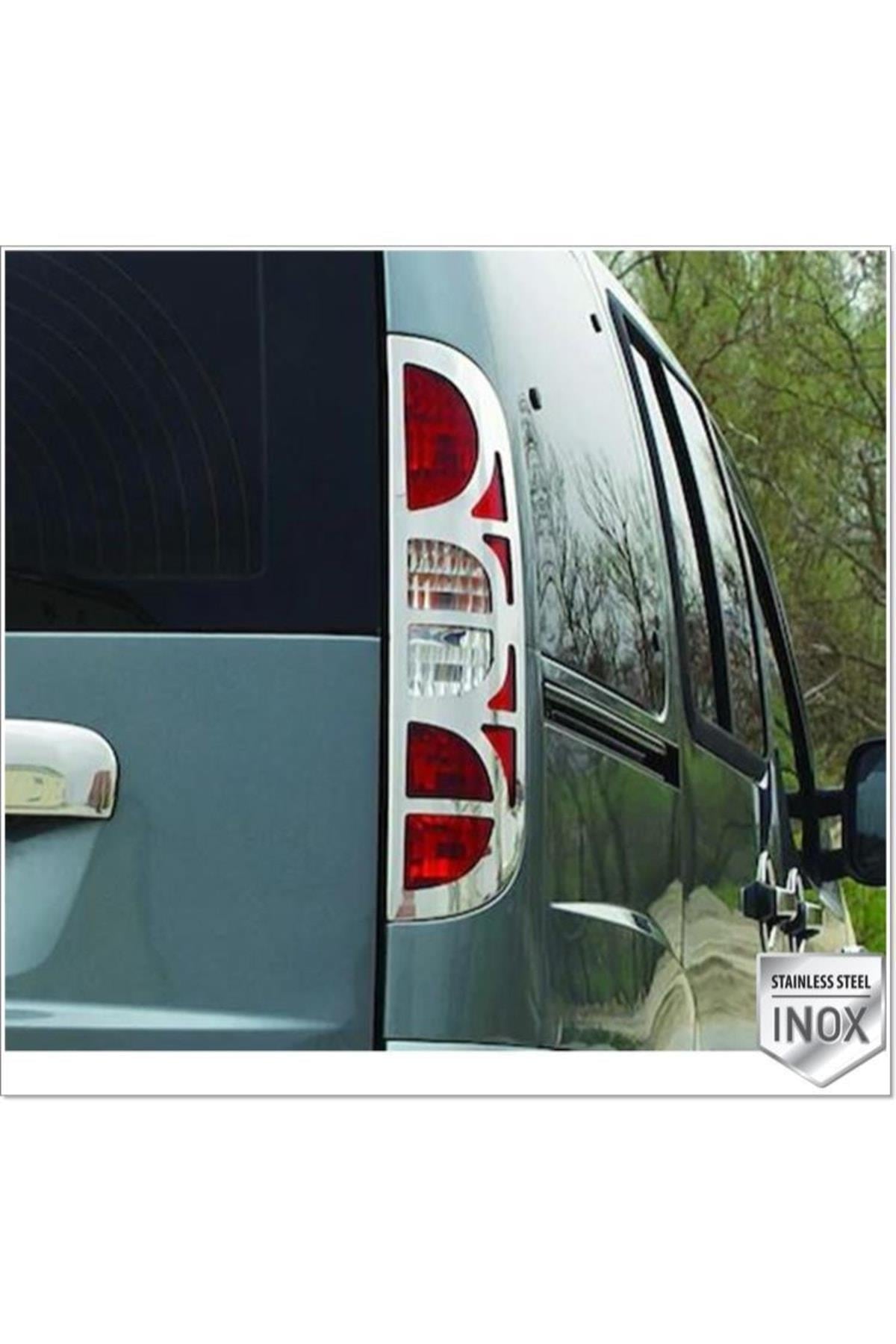 Fiat Doblo Krom Stop Çerçeve 2 Prç. 2006-2010 Arası Paslanmaz Çelik