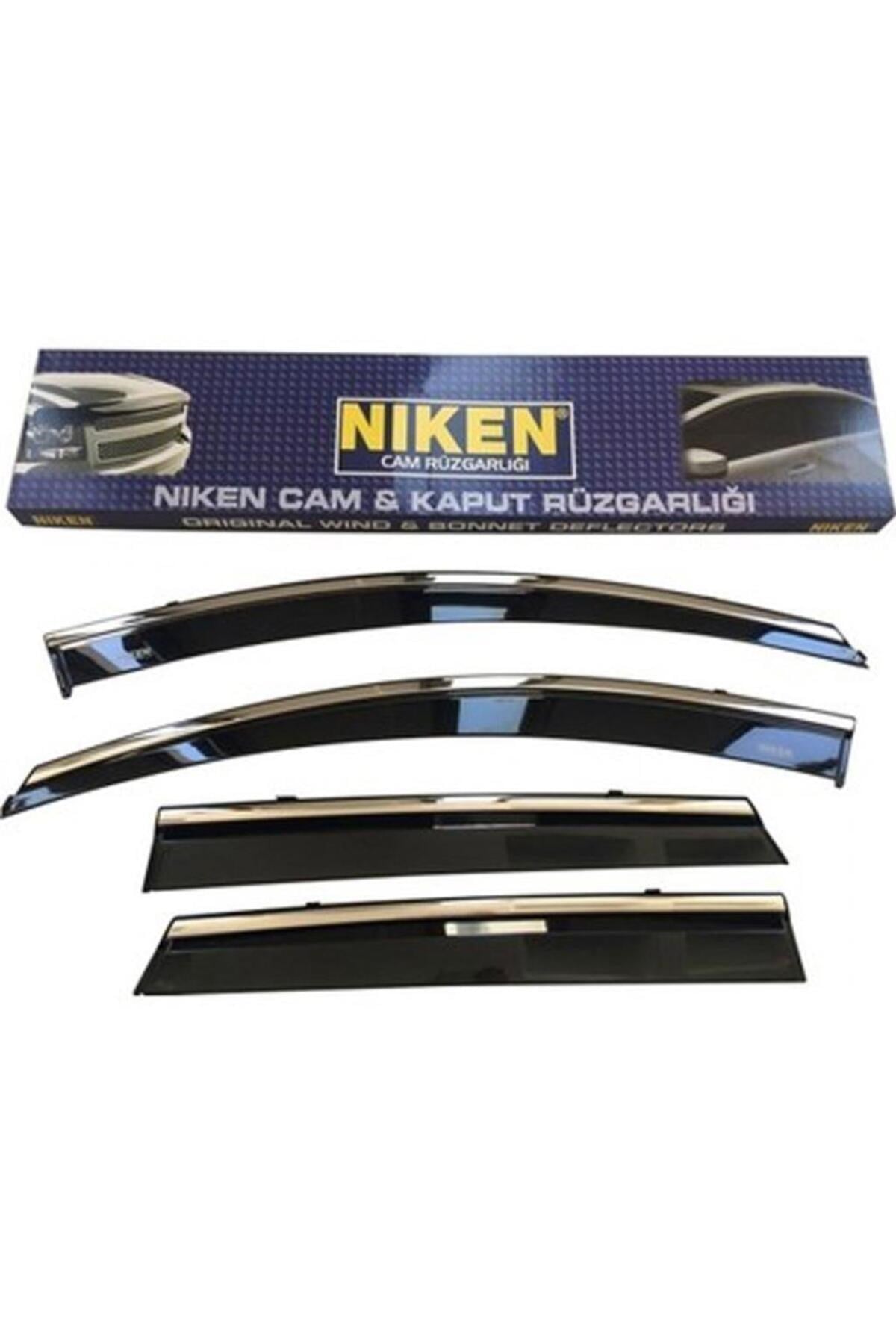 Fiat Egea Cross Uyumlu Kromlu Cam Rüzgarlığı 4lü Set 2019 2022