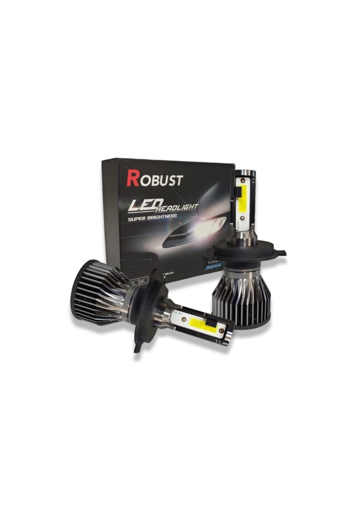 H4 Led Xenon Far Ampulü Yeni Nesil Mini 8000 Lumen 36 Watt