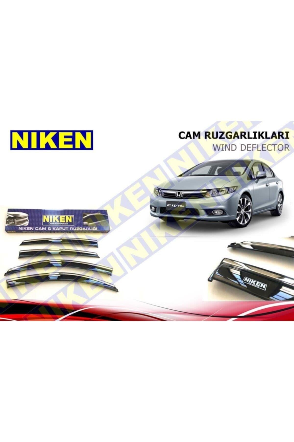 Honda Civic Kromlu Cam Rüzgarlığı Fb7 2012-2015