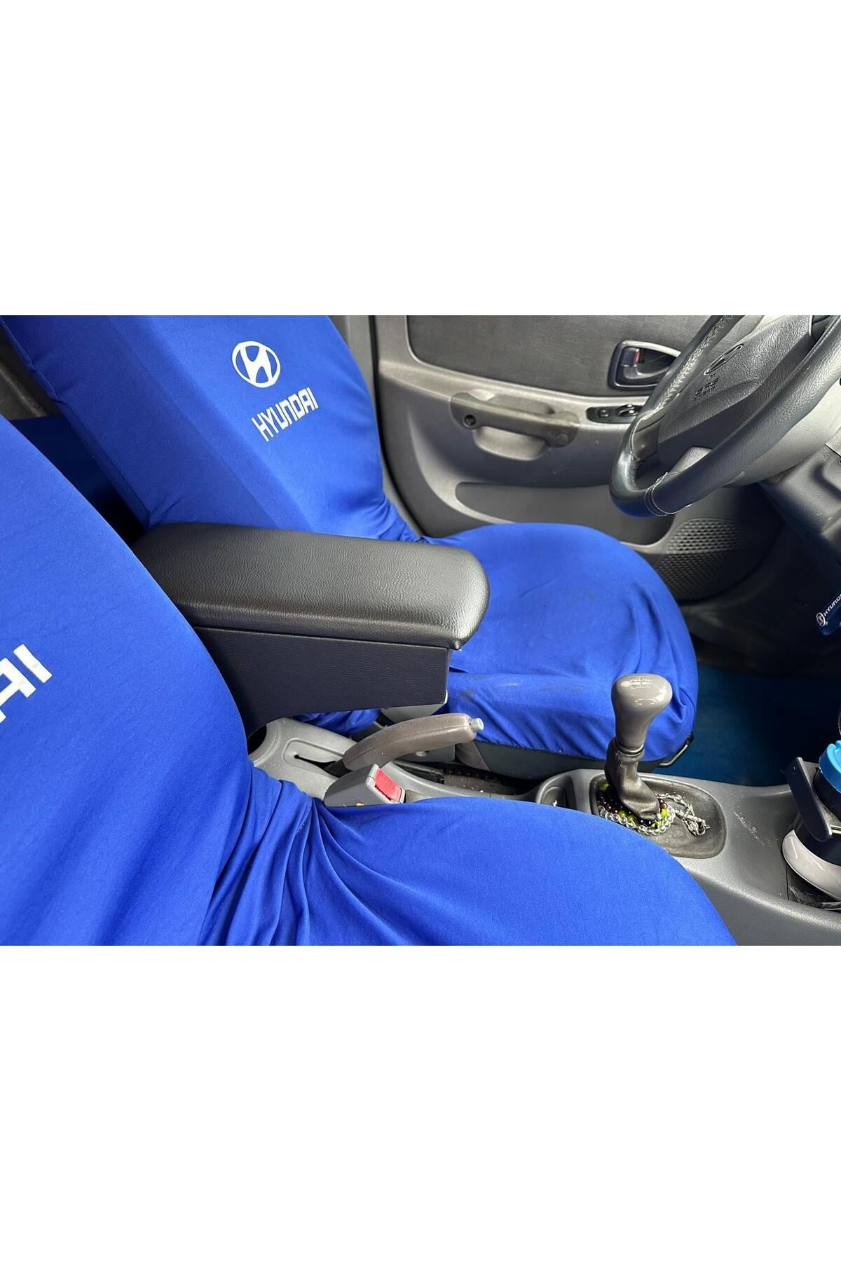 Hyundai Accent Admire Deri Kol Dayama Kolçak Siyah Özel Üretim Mdf