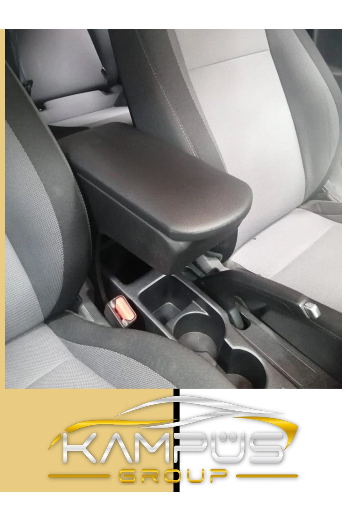 Hyundai I20 2007-2014 Uyumlu Deri Kol Dayama Kolçak Siyah Özel Üretim Mdf