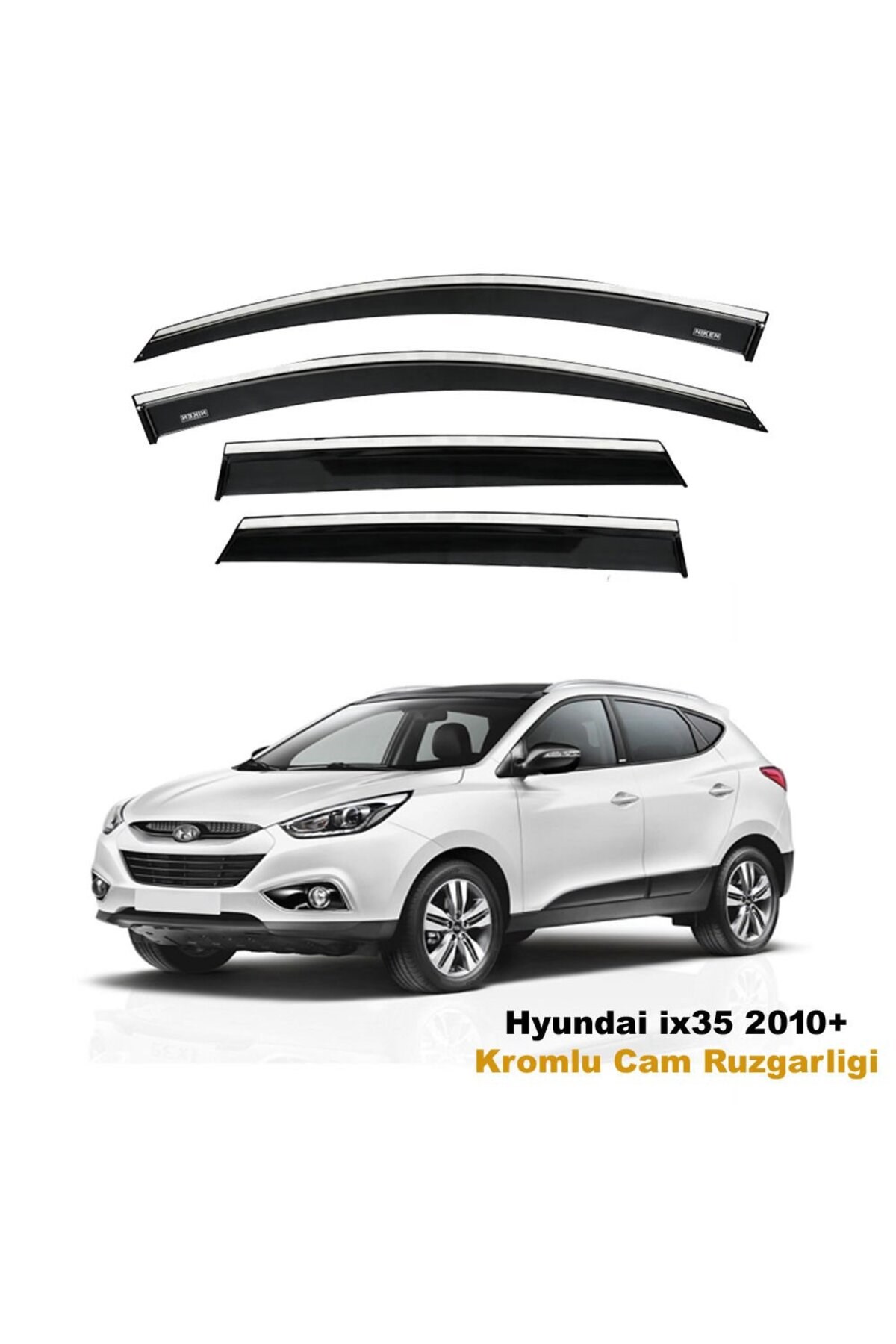 Hyundai ix35 Kromlu Cam Rüzgarlığı