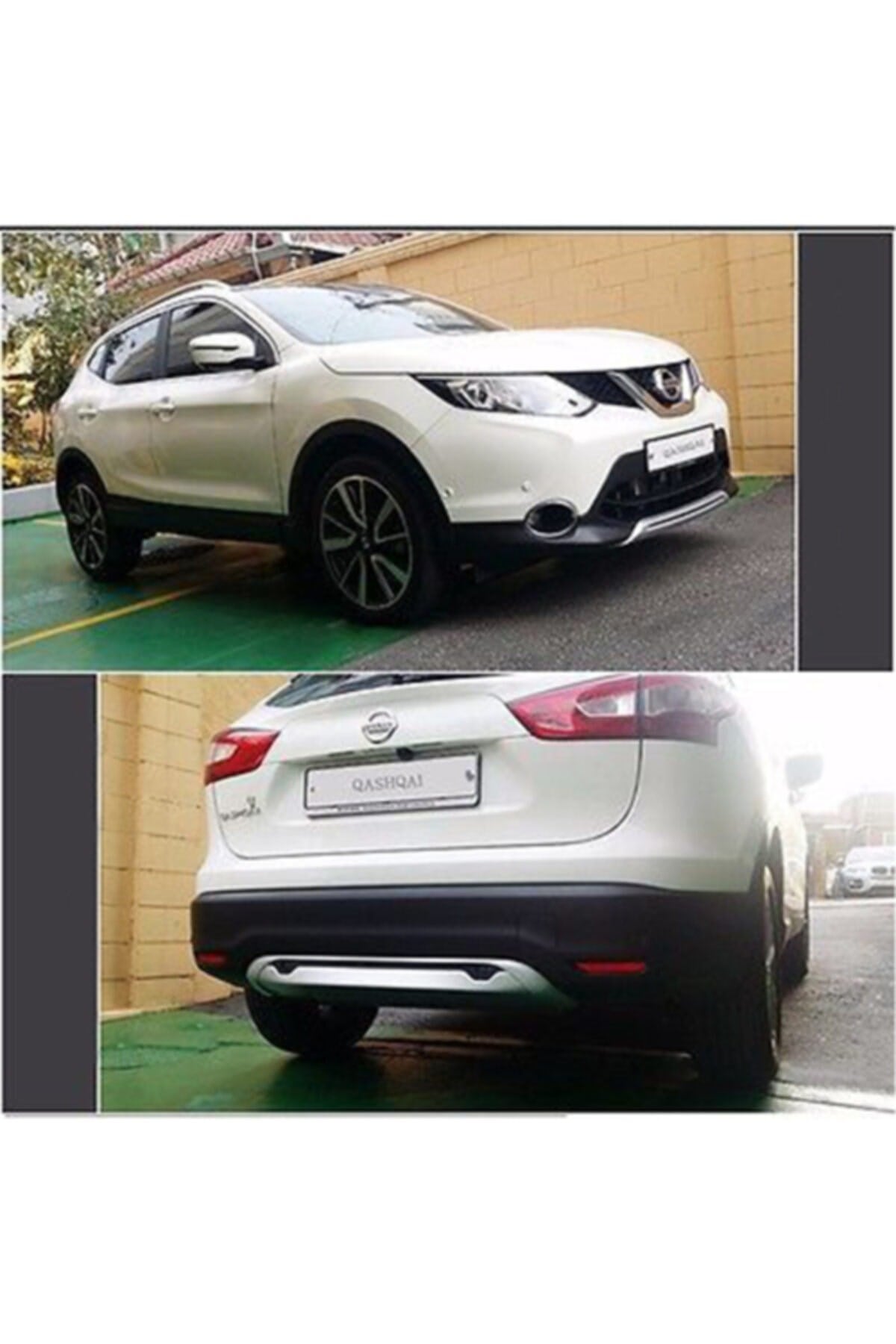 Nissan Qashqai Ön Arka Tampon Koruma Difüzör 2014-2015-2016-2017