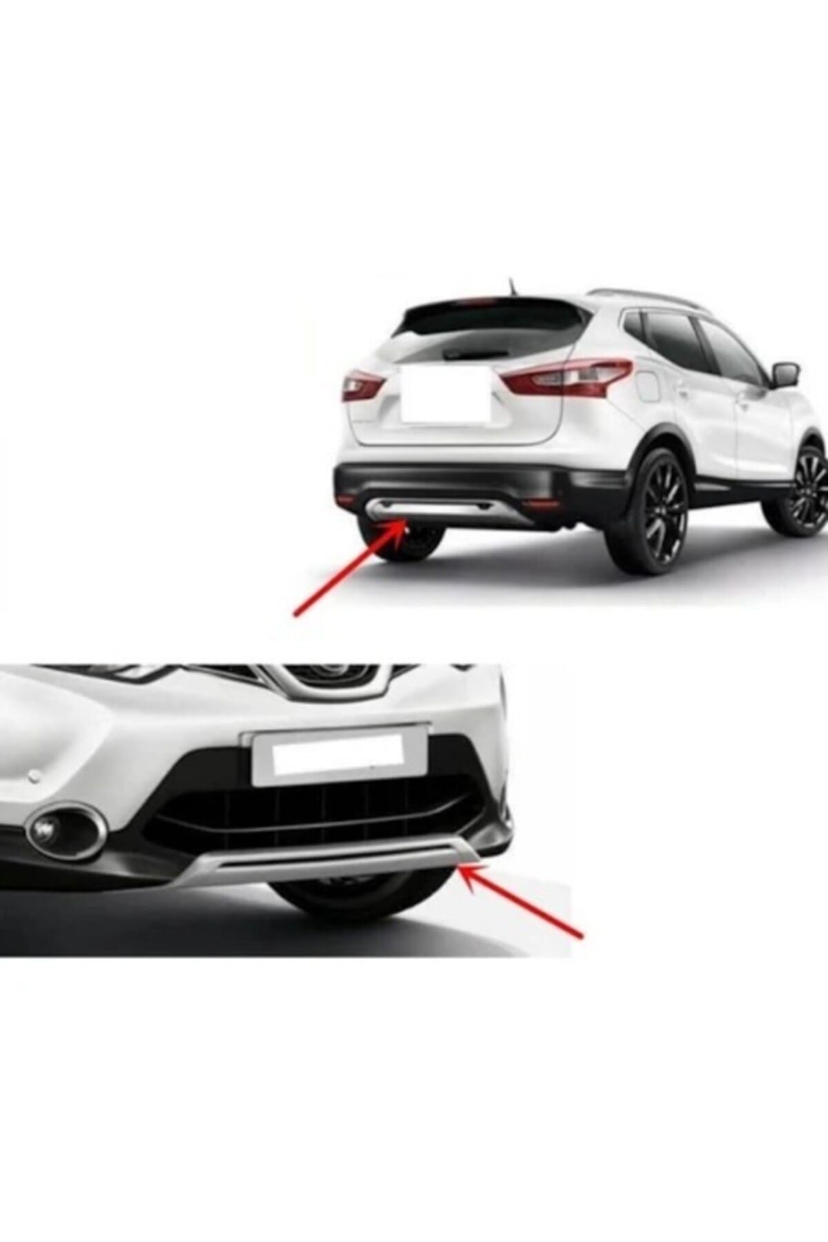 Nissan Qashqai Ön Ve Arka Tampon Alt Koruma Difüzör 2014 / 2017