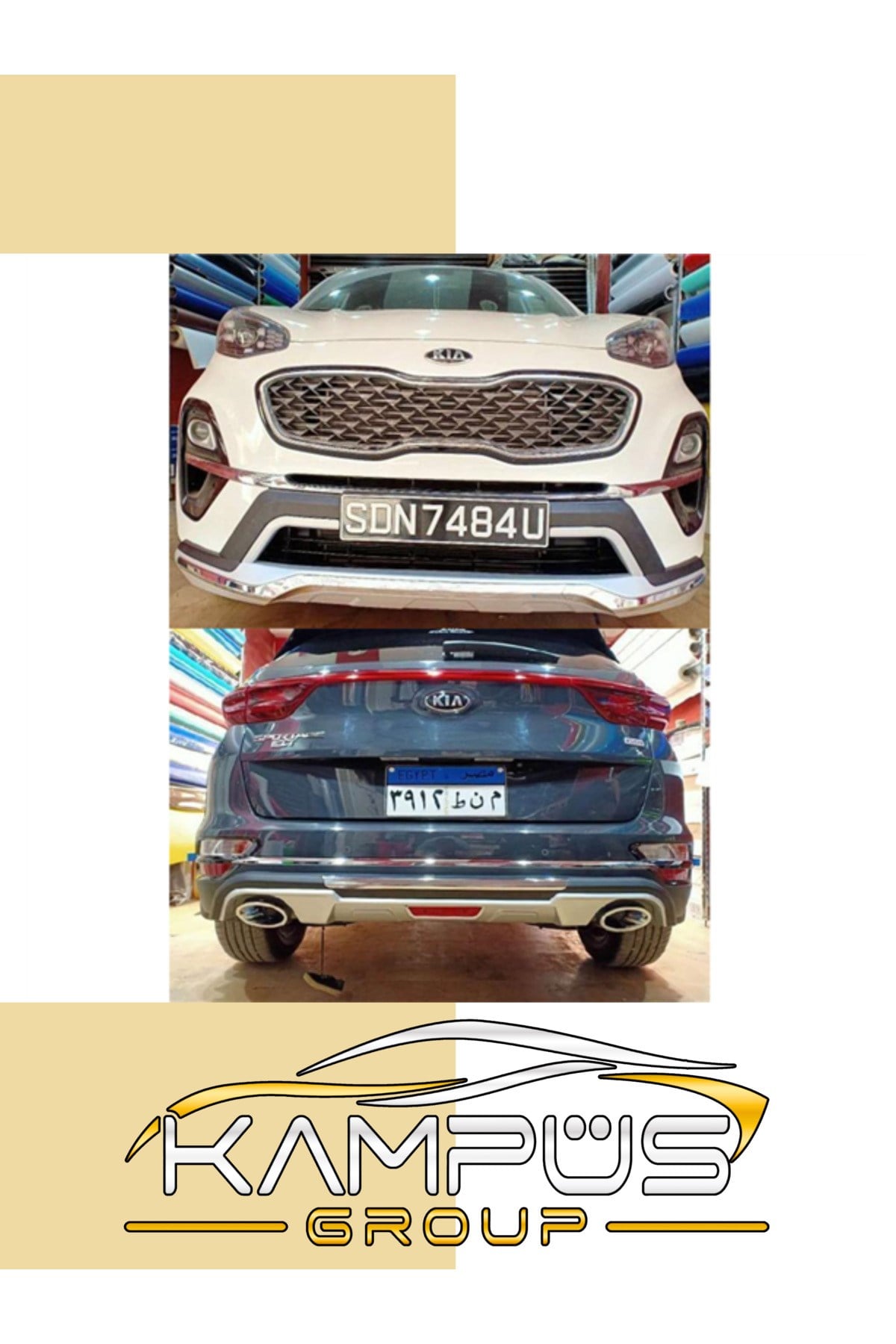 Ön Arka Koruma Sportage 2019-2021