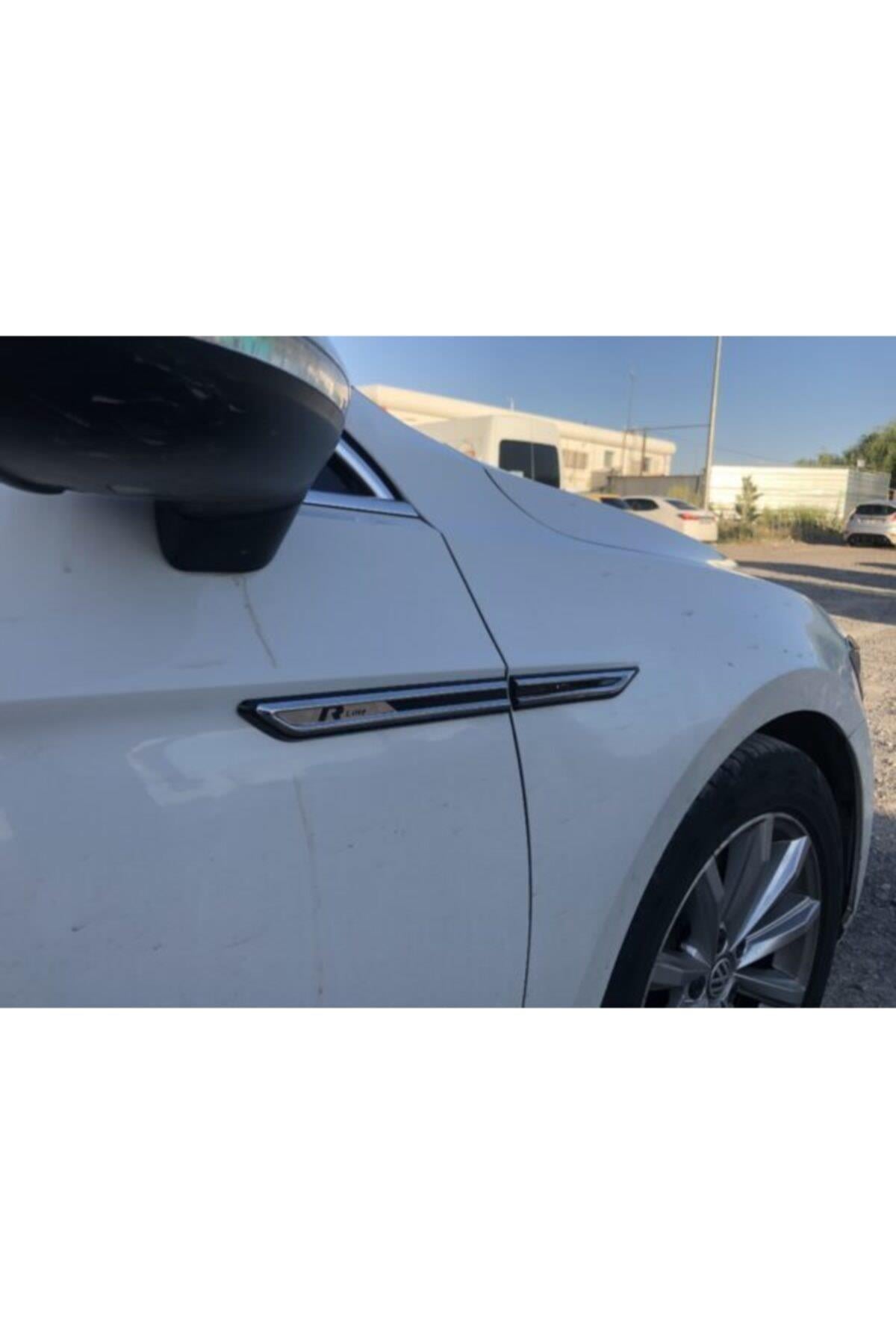 Passat B7 Rline Çamurluk Logoları