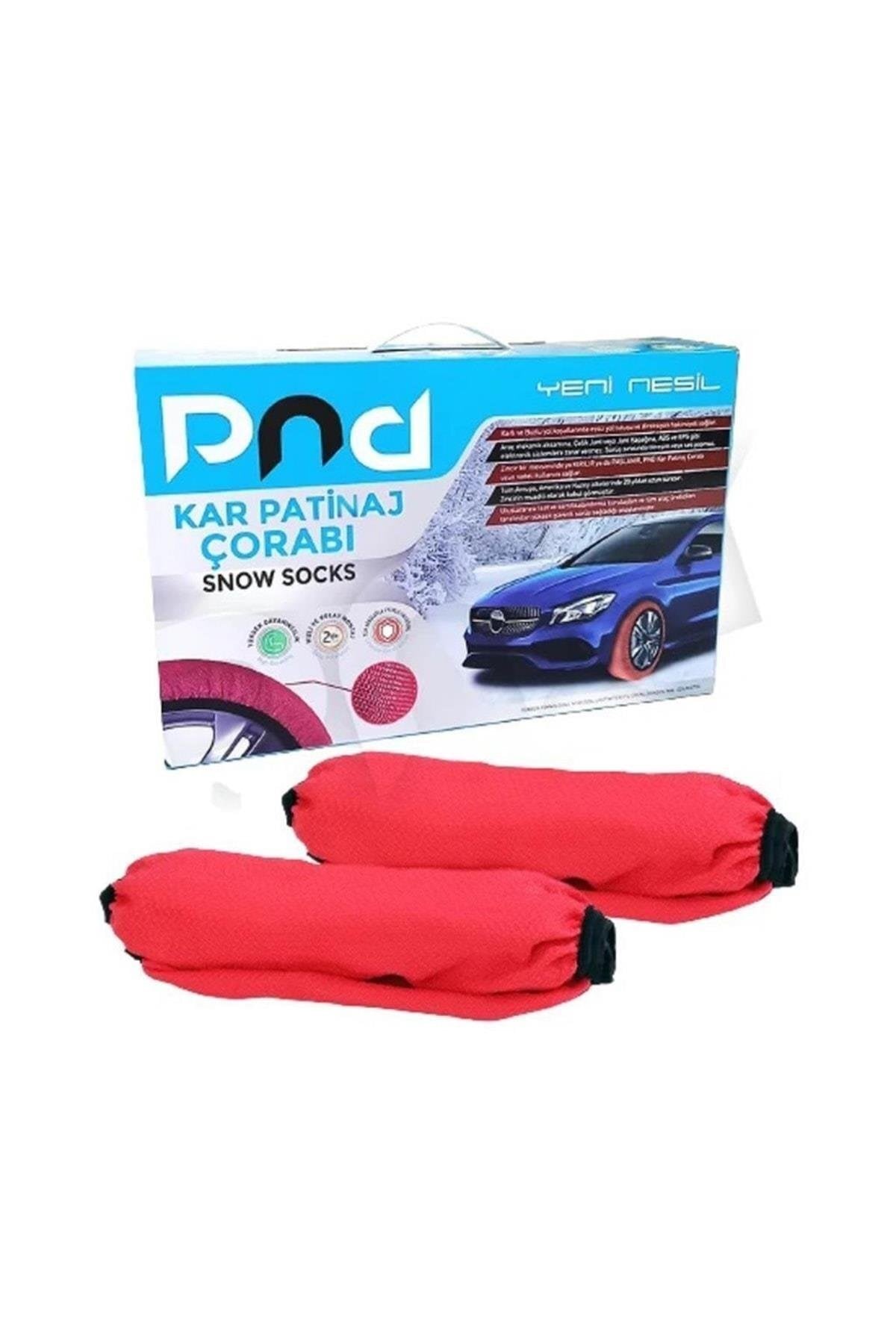 Pnd Kar Çorabı Kırmızı Renk Small Beden