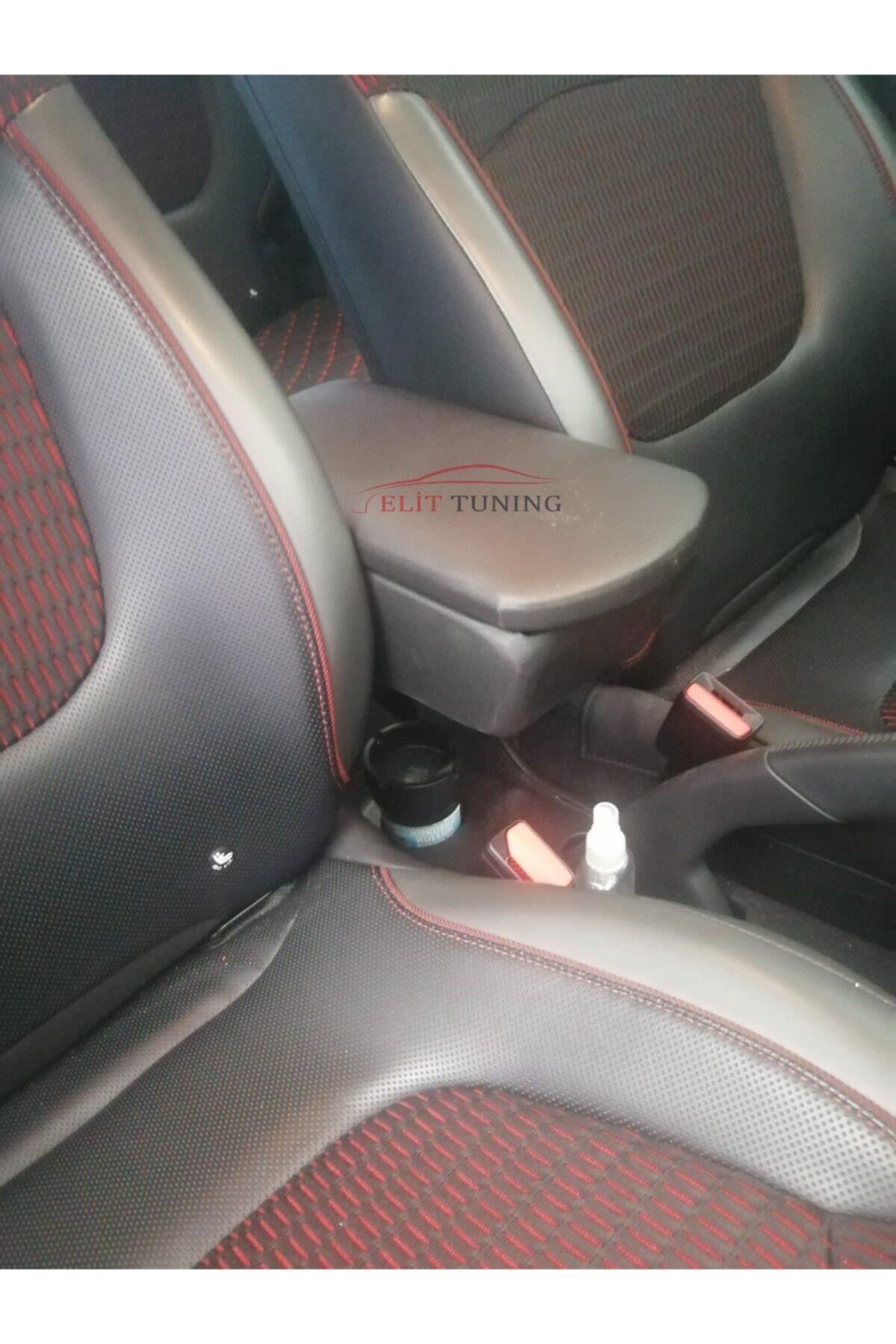Renault Captur Deri Kol Dayama Kolçak Siyah Özel Üretim Mdf